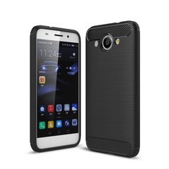 Чохол до моб. телефона для Huawei Y3 2017 Carbon Fiber (Black) Laudtec (LT-HY32017B)