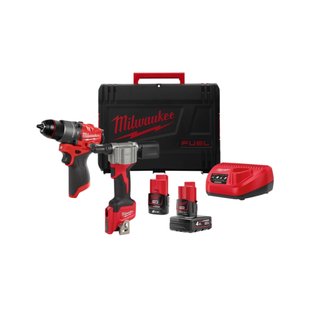 Набір електроіструментів Milwaukee M12 FPP2D2-422X FUEL POWER PACK IN2 (4933480593)