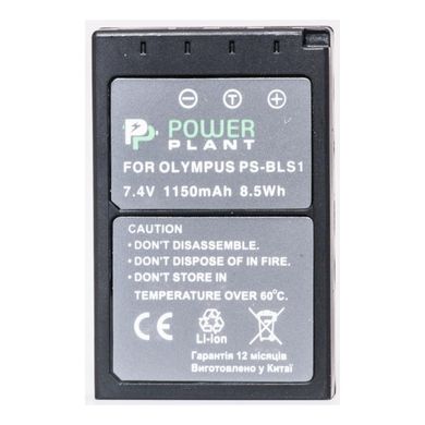 Акумулятор до фото/відео PowerPlant Olympus PS-BLS1 (DV00DV1193)