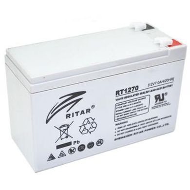 Батарея до ДБЖ Ritar AGM RT1270, 12V-7Ah (RT1270)
