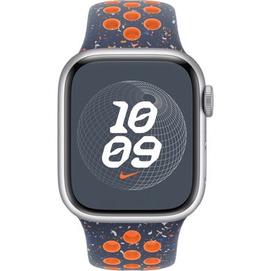 Ремінець до смарт-годинника Apple 41mm Blue Flame Nike Sport Band - S/M (MUUT3ZM/A)