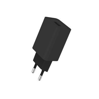 Зарядний пристрій Colorway 1USB Quick Charge 3.0 (18W) black (CW-CHS013Q-BK)