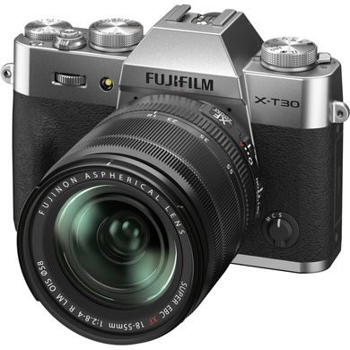 Цифровий фотоапарат Fujifilm X-T30 II + XF 18-55mm F2.8-4.0 Kit Silver (16759706)