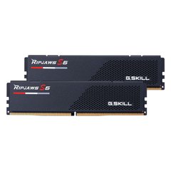 Модуль пам'яті для комп'ютера DDR5 32GB (2x16GB) 6400 MHz Ripjaws S5 Black G.Skill (F5-6400J3239G16GX2-RS5K)
