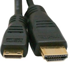 Кабель мультимедійний HDMI A to HDMI C (mini), 2.0m Atcom (14156)