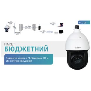 Комплект відеоспостереження Dahua Warkit/Wi-Fi