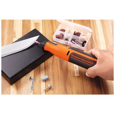 Гравер Black&Decker 29500 об/хв, 7,2V, Li-Ion 1,5Ah (BCRT8I)