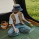 Килимок складаний подвійний IXPE Naturehike CNK2450WS044, алюмінієва плівка, 200x120х1,8 см, оливковий зелений