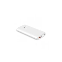 Батарея універсальна WST 10000mAh PD/2.0(USB-C), QC/3.0(micro-USB,USB-A), white (WP937PDW)