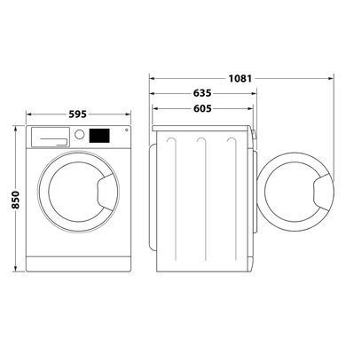 Пральна машина Whirlpool FFWDB976258BVUA