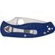 Ніж Spyderco Persistence Lightweight FRN, S35VN, полусеррейтор, blue (C136PSBL)