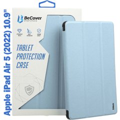 Чохол до планшета BeCover Soft Edge mount Apple Pencil Apple iPad Air 5 (2022) 10.9" Light Blue (708772)