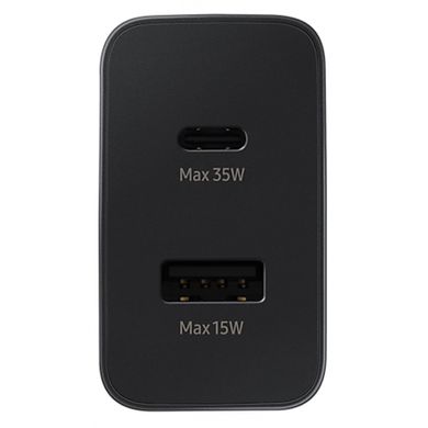 Зарядний пристрій Samsung 35W Wall Charger Duo Black (EP-TA220NBEGRU)