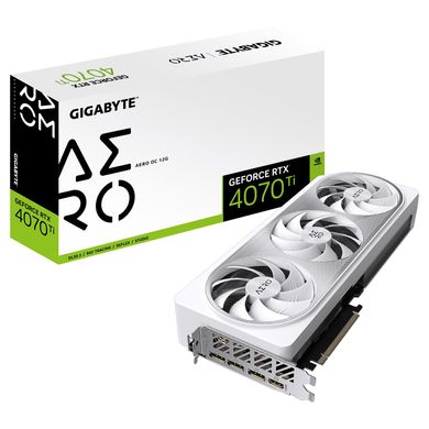 Відеокарта GIGABYTE GeForce RTX4070Ti 12Gb AERO OC (GV-N407TAERO OC-12GD)
