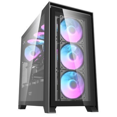 Корпус для ПК DARKFLASH DRX90 GLASS BLACK