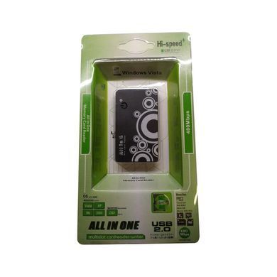 Зчитувач флеш-карт Atcom TD2027 USB 2.0 ALL IN 1 - (Memory Stick (MS) , Secure Digit (10727)