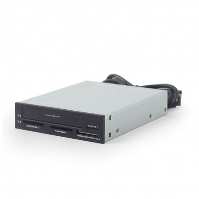 Зчитувач флеш-карт GEMBIRD SD/MMC/RS-MMC/MicroSD + 2.5'' HDD/SSD (FDI2-ALLIN1-03)
