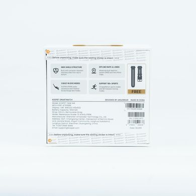 Смарт-годинник KOSPET TANK M4SE SILVER (6978602500638)