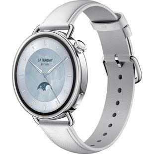 Смарт-годинник Xiaomi Watch S4 41mm Leather Strap Білий BHR07VUGL (1166774)