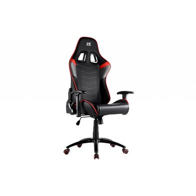 Крісло ігрове 2E GAMING Chair BUSHIDO Black/Red (2E-GC-BUS-BKRD)
