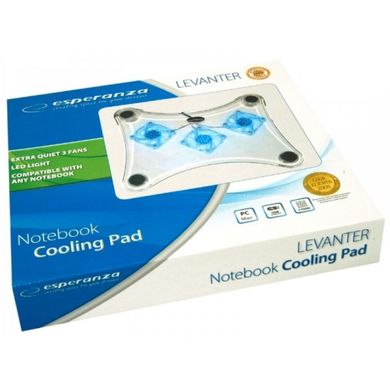 Підставка до ноутбука Esperanza Levanter Notebook Cooling Pad to size 15.6" (EA107)