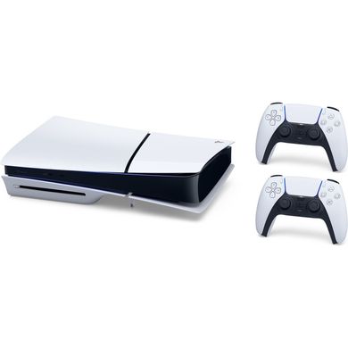 Ігрова консоль Sony Playstation PlayStation 5 Slim (2 геймпада Dualsense) Blu-Ray (1000042053)