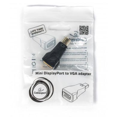 Перехідник mini DisplayPort to VGA Cablexpert (A-mDPM-VGAF-01)