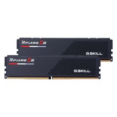 Модуль пам'яті для комп'ютера DDR5 48GB (2x24GB) 5600 MHz Ripjaws S5 Black G.Skill (F5-5600J4040D24GX2-RS5K)