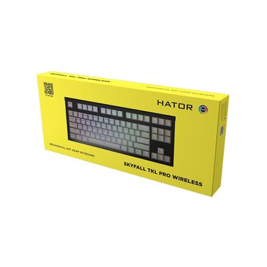 Клавіатура Hator Skyfall TKL PRO Wireless Black (HTK-663)