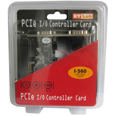 Контролер ST-Lab RS232 (COM) 2 ch Exar XR17V352, PCI-E (I-560)
