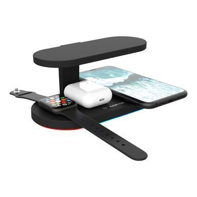 Зарядний пристрій CANYON 5in1 Wireless charger with UV sterilizer (CNS-WCS501B)