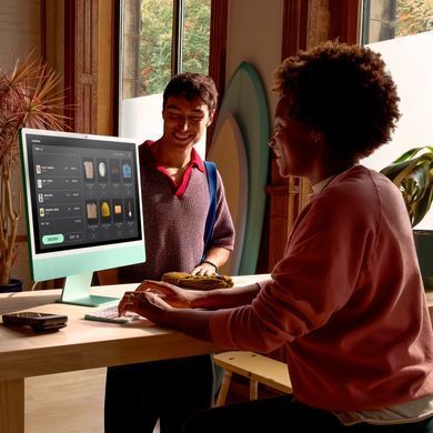 Комп'ютер Apple 24" iMac Retina 4.5K / Apple M4 (10-c/CPU, 10-c/GPU), 24, 512, Green, A3137 (MD2Q4UA/A)