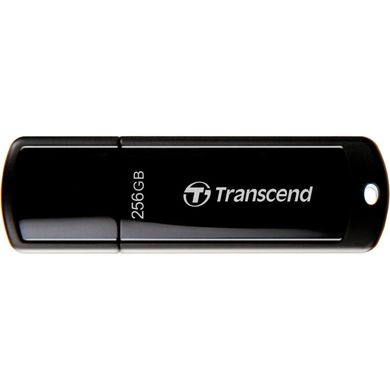 USB флеш накопичувач Transcend 256GB JetFlash 700 Black USB 3.1 (TS256GJF700)