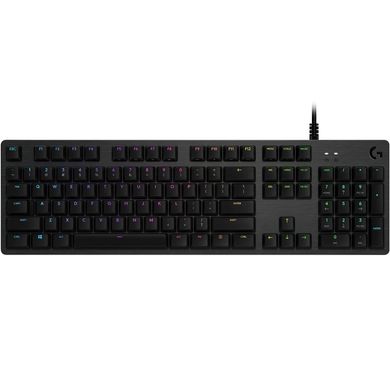 Клавіатура Logitech G512 Lightsync RGB Mechanical GX Brown USB UA Carbon (920-009352)