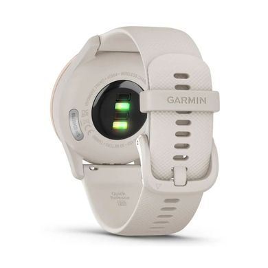 Смарт-годинник Garmin vivomove Trend, WW, White Cream, Silicone, GPS (010-02665-01)