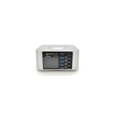 Зарядний пристрій MECHANIC 5xUSB-C PD + 5xUSB QC3.0 + Wireless Charging 15W LED indication 150W black (X-Power-150W)