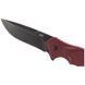 Ніж CRKT Shenanigan maroon (K800RKP)