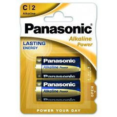 Батарейка PANASONIC C LR14 Alkaline Power * 2 (LR14REB/2BP)