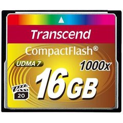 Карта пам'яті Transcend 16Gb Compact Flash 1000x (TS16GCF1000)