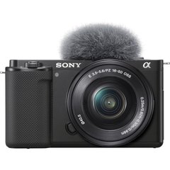 Цифровий фотоапарат Sony Alpha ZV-E10 kit 16-50mm Black (ZVE10LB.CEC)