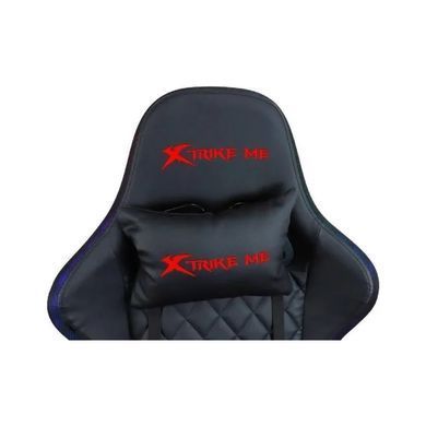 Крісло ігрове Xtrike ME Advanced Gaming Chair GC-907 RGB Black/Red (GC-907)