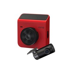 Відеореєстратор Xiaomi 70mai Dash Cam A400+Rear Cam RC09 Set (A400-1) Red (A400+RC09 Red)