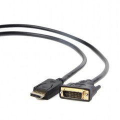 Кабель мультимедійний miniDisplayPort to DVI 1.8m Cablexpert (CC-mDPM-DVIM-6)