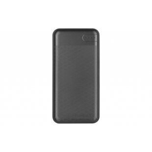 Батарея універсальна 2E 20000mAh, DC 5V, 2.1A, Type-C, MicroUSB, USB-А, black (2E-PB2004-BLACK)