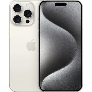 Мобільний телефон Apple iPhone 15 Pro Max 256Gb (Grade B) White Titanium USED (iP15PM25WhT_B)