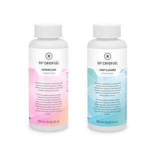 Охолоджуюча рідина Ekwb EK-CryoFuel Loop Cleaner + Superflush (Concentrate 250 (3831109897720)