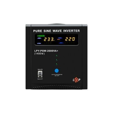 Пристрій безперебійного живлення LogicPower LPY- PSW-2000VA+ (1400W) (22873)