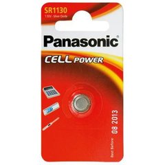 Батарейка PANASONIC SR1130 * 1 Silver Oxide (SR-1130EL/1B)