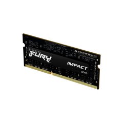 Модуль пам'яті для ноутбука SoDIMM DDR3L 8GB 1600 MHz Fury Impact HyperX (Kingston Fury) (KF316LS9IB/8)