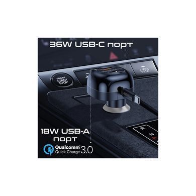 Зарядний пристрій Promate powerdrive-rc65